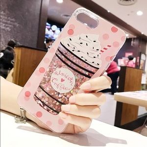 iPhone XS/X❤️️bling ice cream liquid phone case